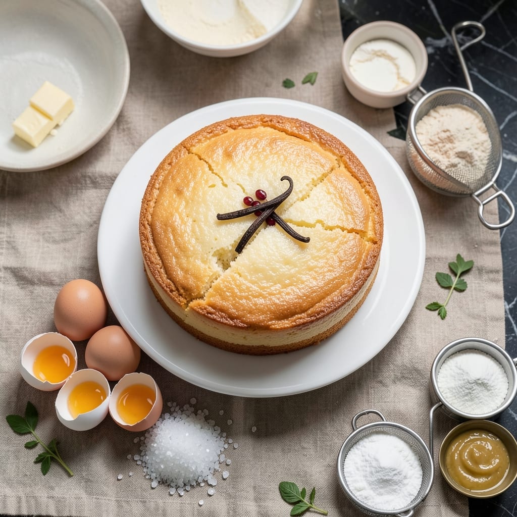 6-Inch Genoise Cake Recipe: Light, Airy Layers With Vanilla Bean Infusion