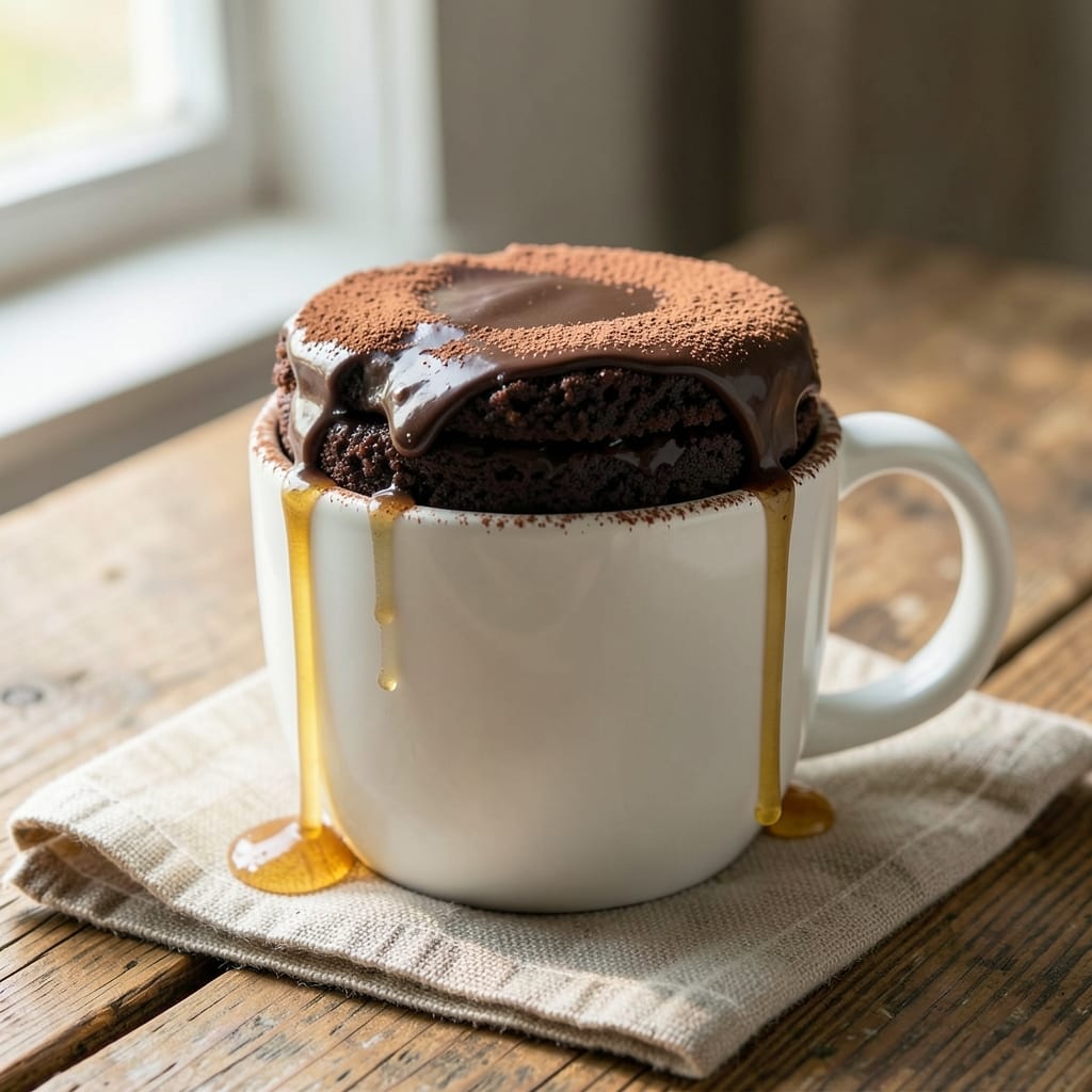 5-Minute Chocolate Cake Recipe: Microwave Mug Magic With Fudgy Core