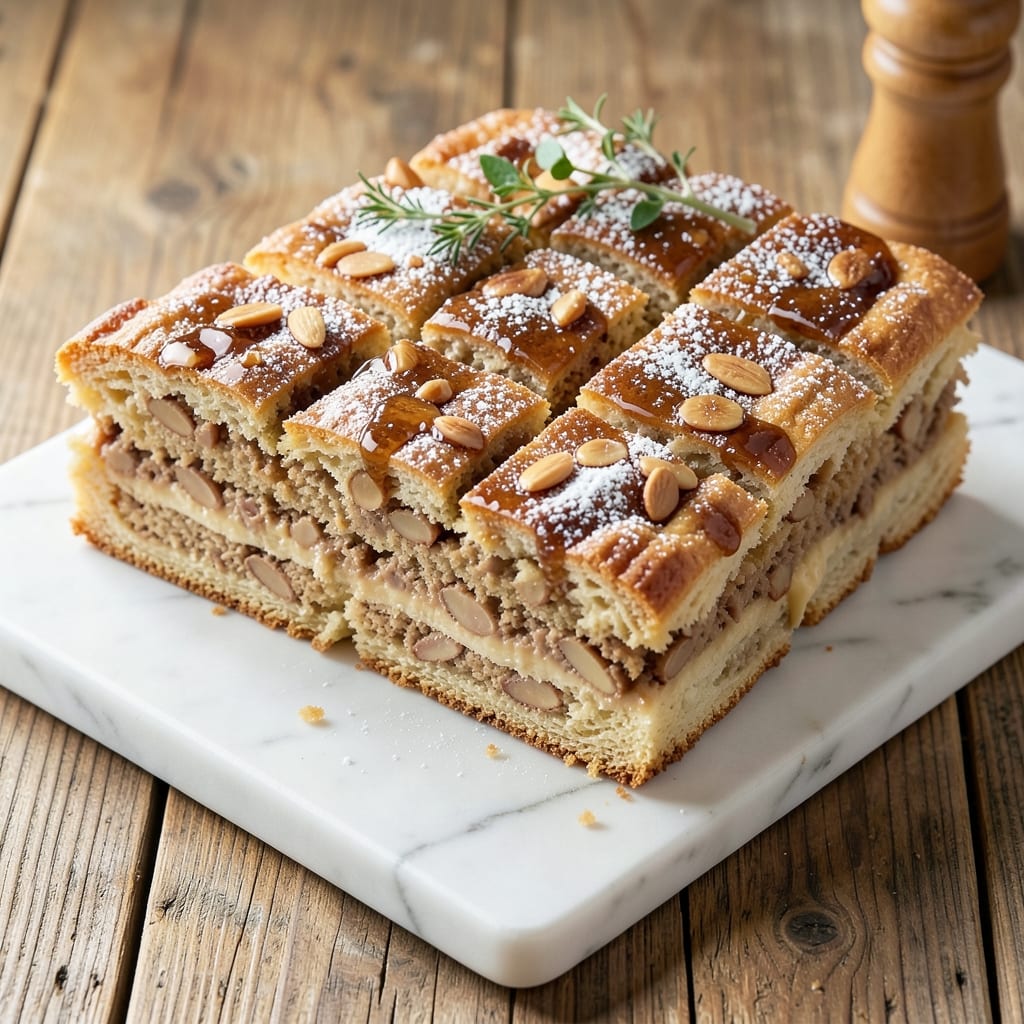 Almond Danish Coffee Cake Recipe: Vanilla-Infused Swirls and Crispy Almond Streusel