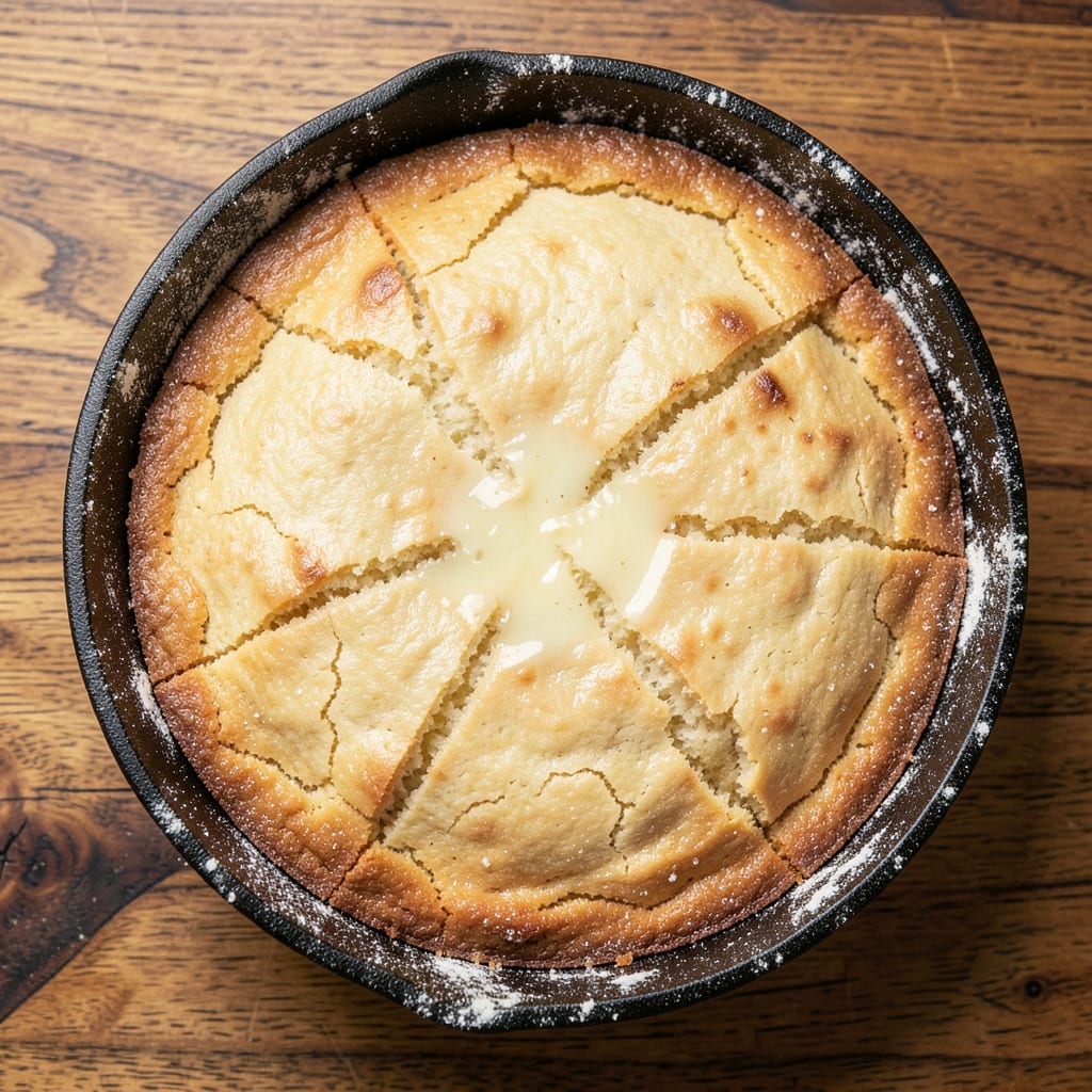 8 Square Cake Recipe: Crispy Gridiron Top and Moist Vanilla Layers