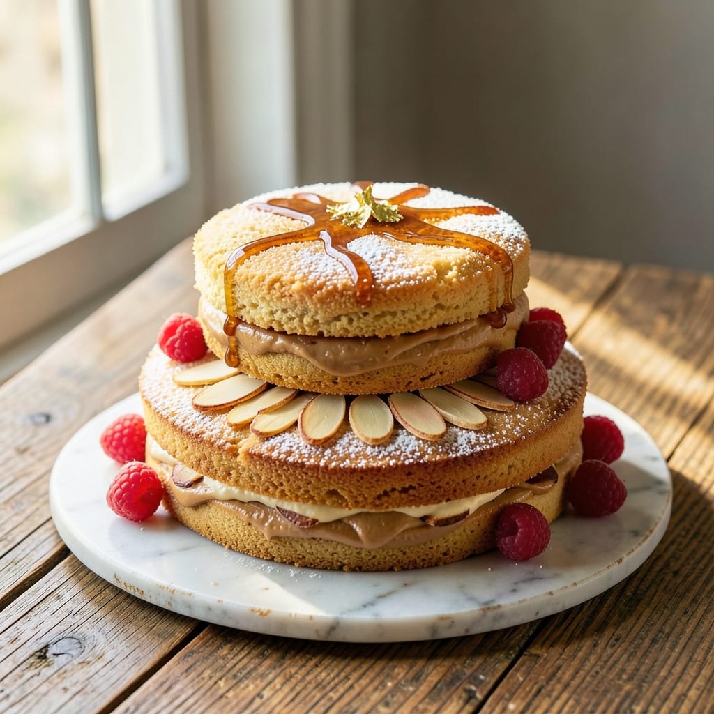 Amaretti Cake Recipe: Almond Kissed Layers with Crunchy Edges