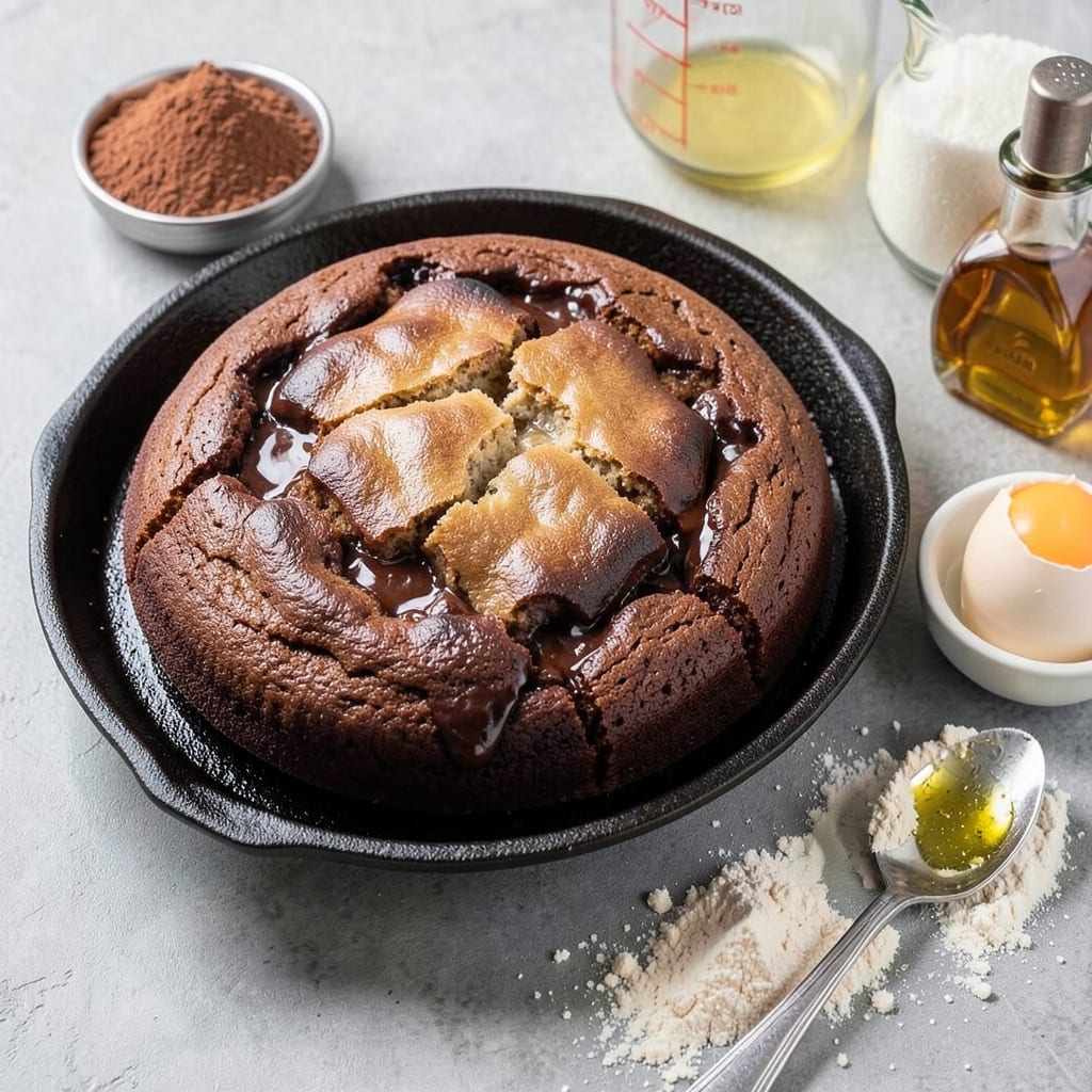 6-Minute Chocolate Cake Recipe: Single-Pan Wonder With Fudgy Core