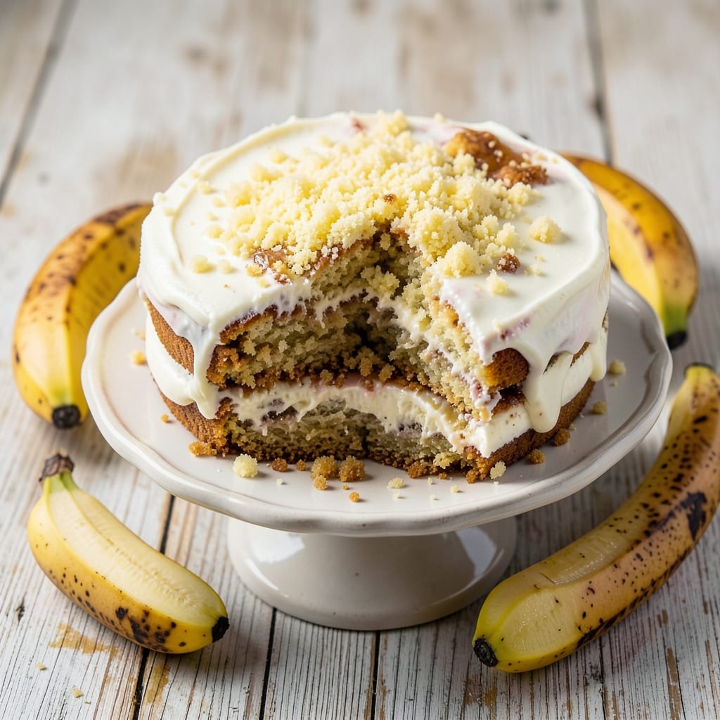 4 Banana Cake Recipe: Moist Layers with Caramelized Top Magic