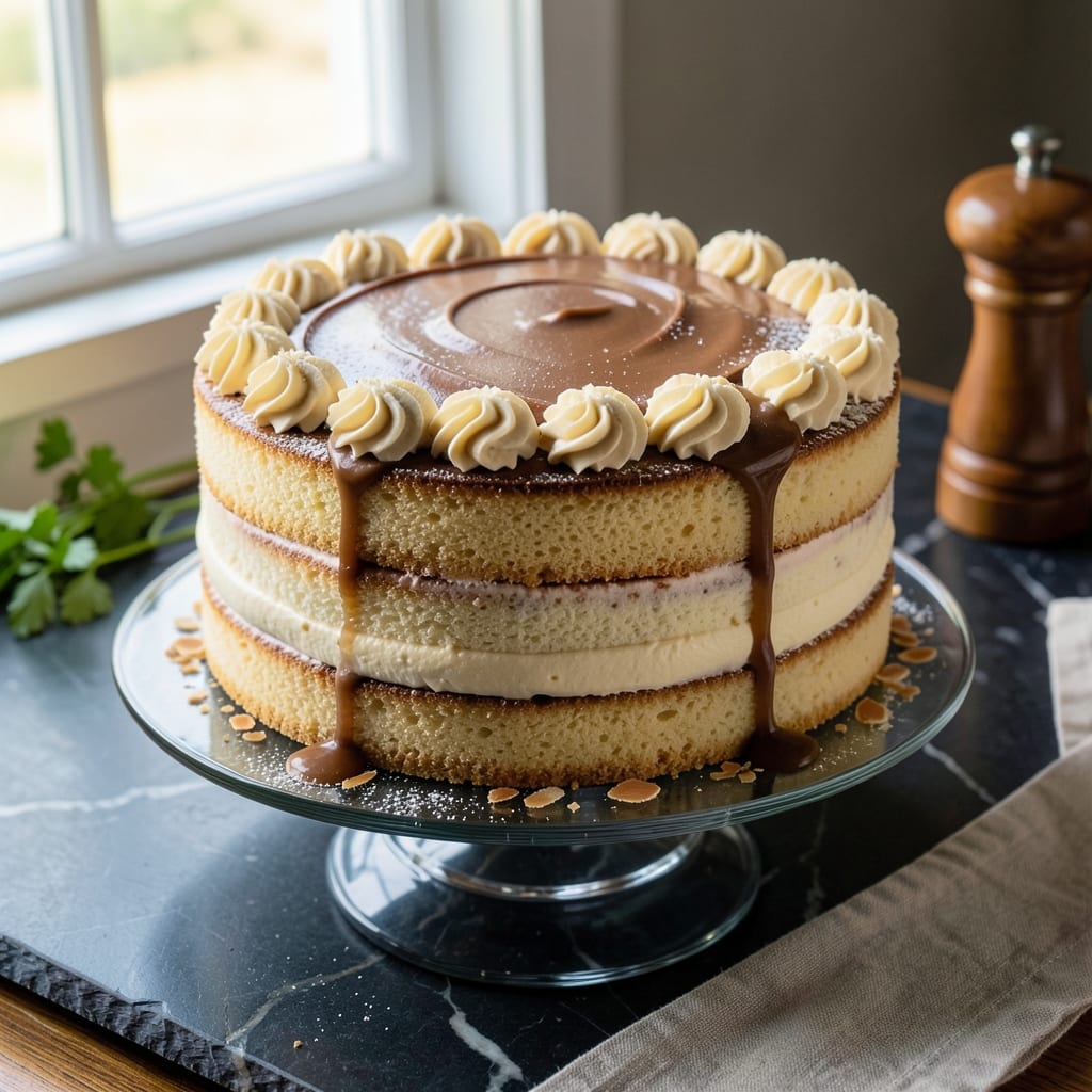 6x3 Cake Recipe: Mini Bundt Tower With Vanilla Bean Swirls