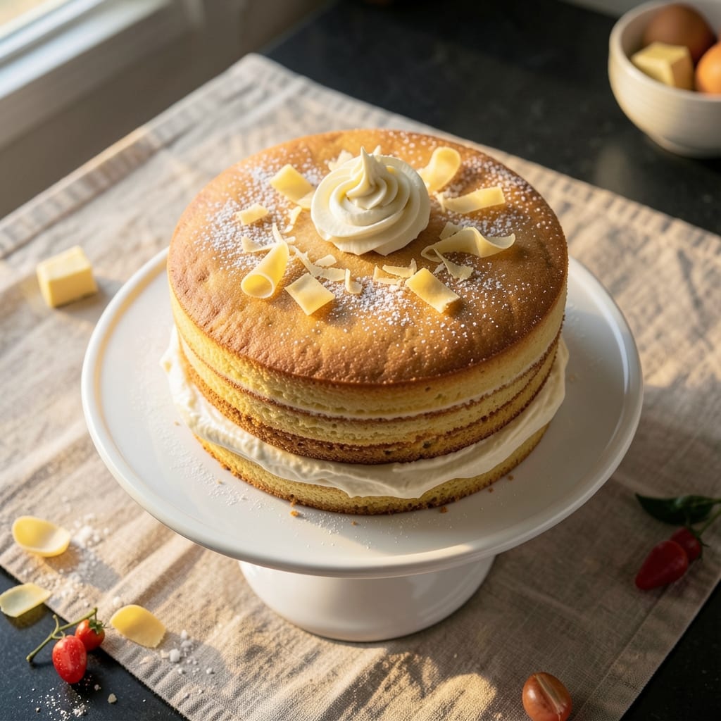 Alvin Zhou's 150-Hour Cake Recipe: Ultra-Moist Vanilla Swirls and Buttery Crispness