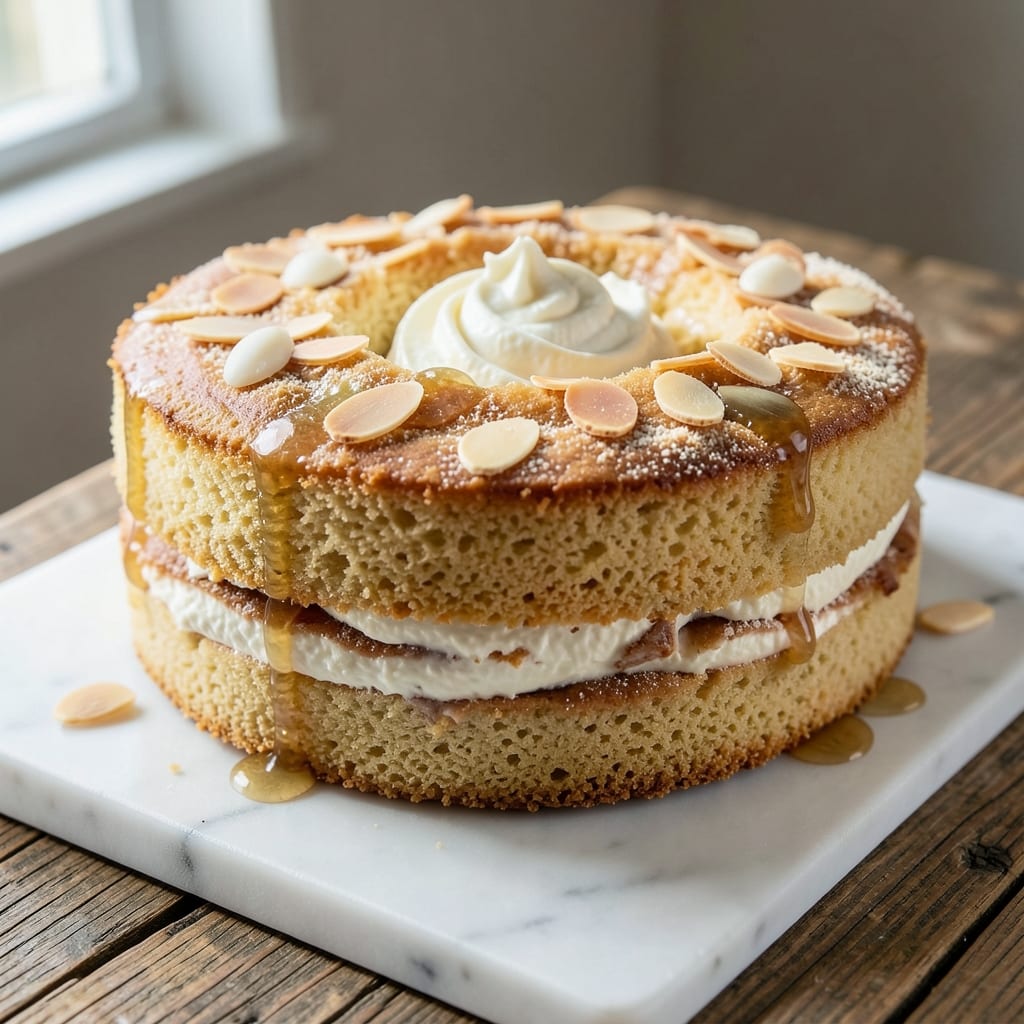 Mary Berry's Almond Cake Recipe: Vanilla-Almond Swirl Elegance