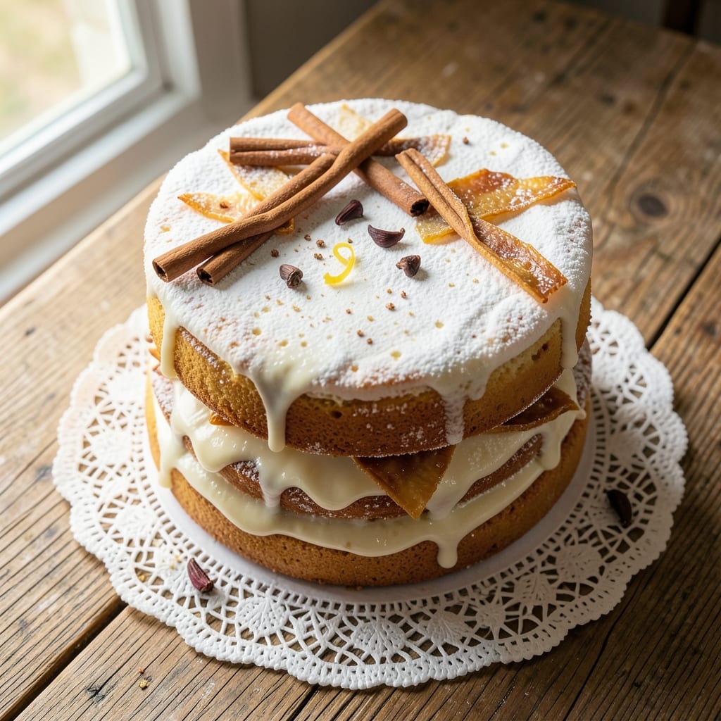3 Milk Cake Mexican Recipe: Spiced Vanilla Layers With Crunchy Pan DE Muerto Top