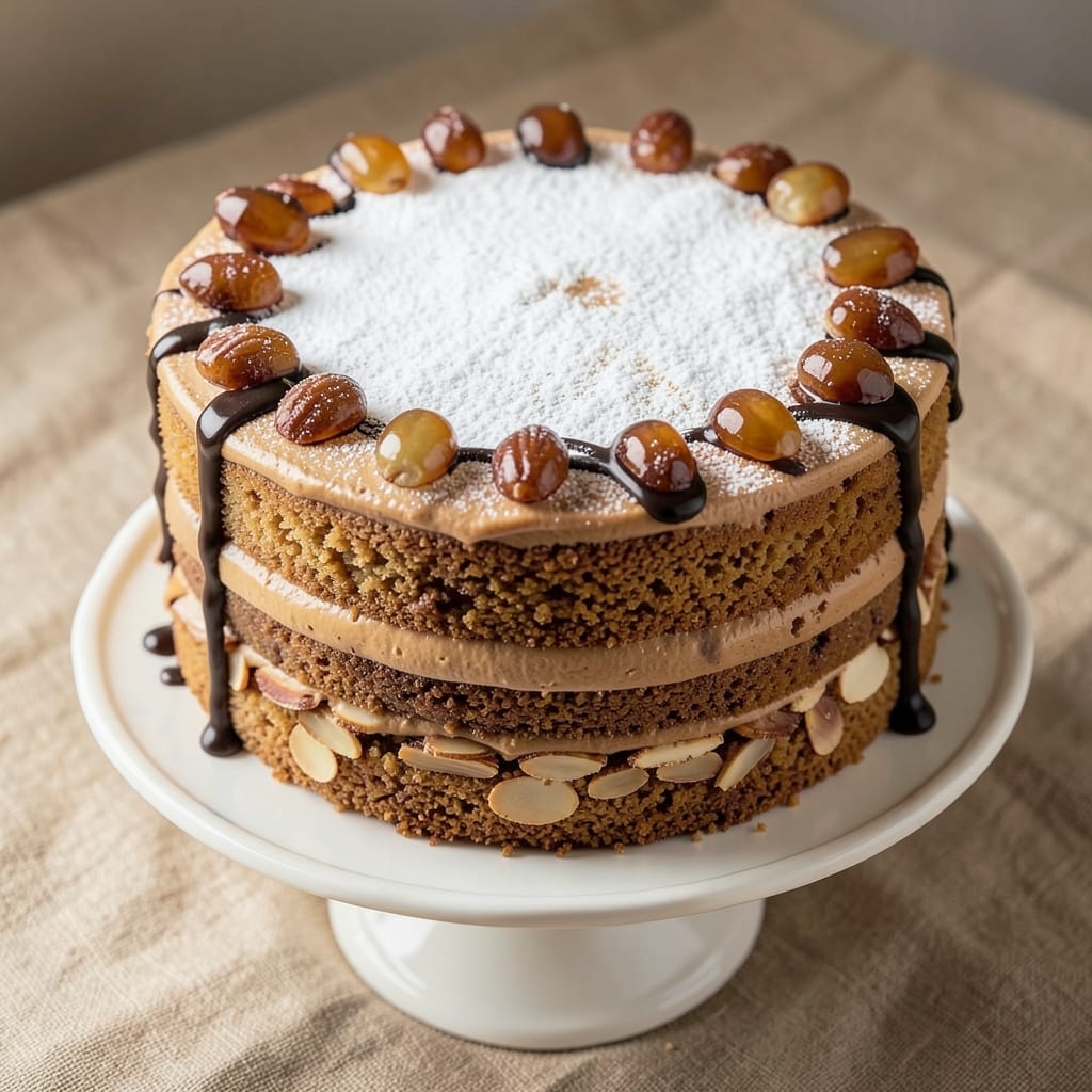 Almond Praline Cake Recipe: Nutty Crunch Meets Silky Vanilla Layers