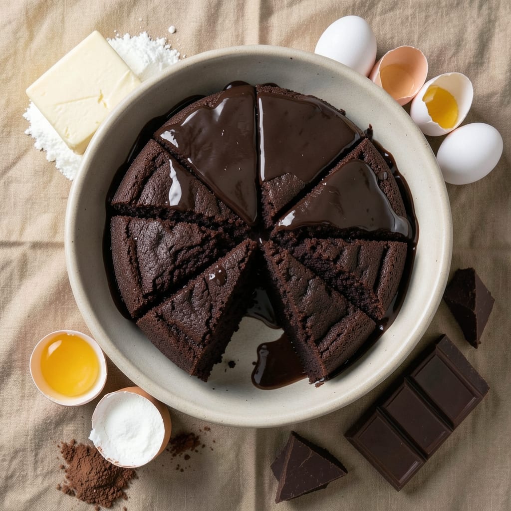 4 Egg Chocolate Cake Recipe: Dense Moistness With Vanilla Buttercream Rivers