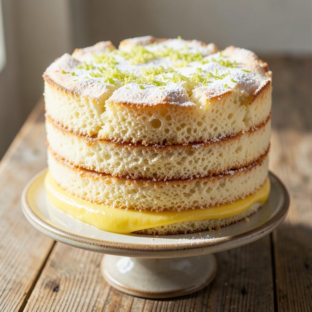 5 Egg Sponge Cake Recipe: Light-as-Air Rise in One Tin