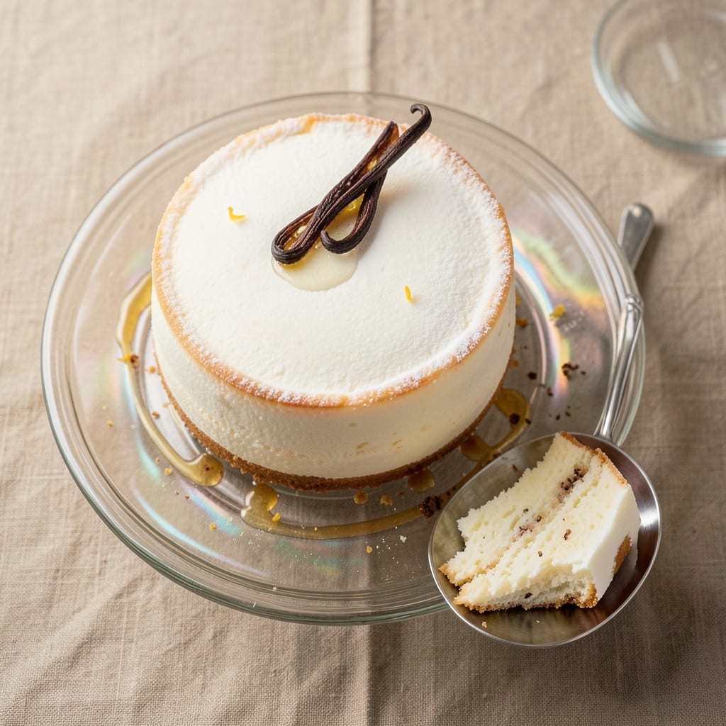 2 Egg Chiffon Cake Recipe: Airy Cloud With Vanilla Bean Whispers