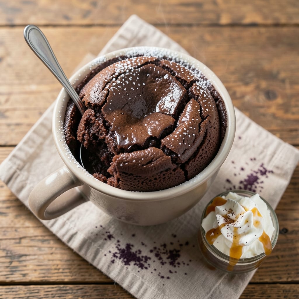 123 Mug Cake Recipe: Microwave-Friendly Fudgy Core in One Minute