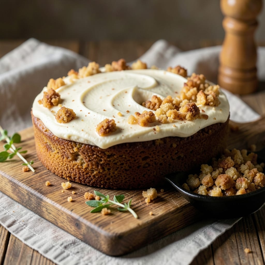 8 X 8 Coffee Cake Recipe: Buttery Streusel Crown Over Moist Vanilla Layers