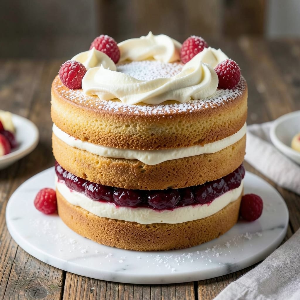 4 Layer 6 Inch Cake Recipe: Mini Masterpiece With Vanilla Buttercream Rivers