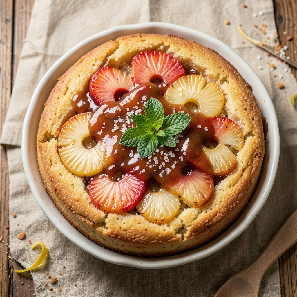 5 Star Pineapple Upside Down Cake Recipe: Caramelized Top and Juicy Layers in One Pan