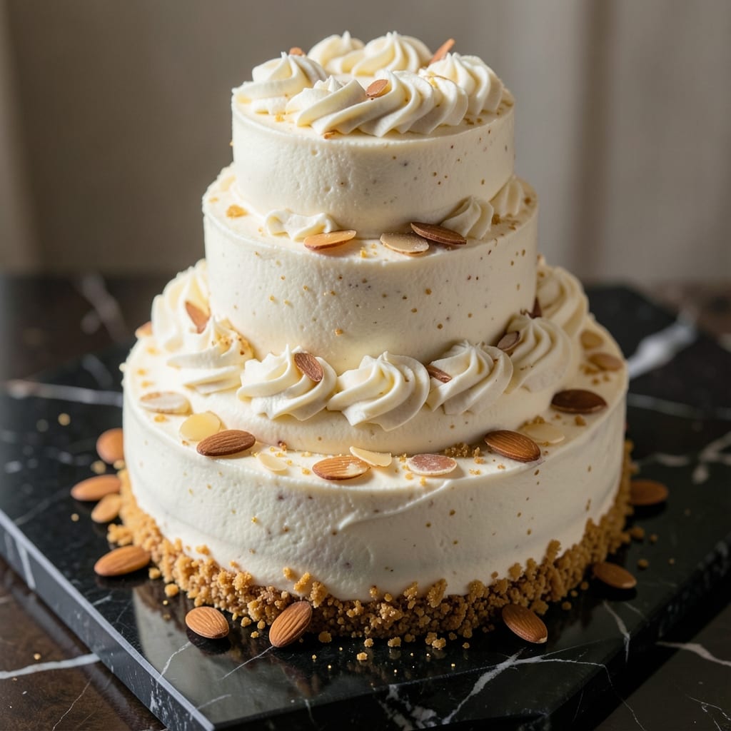 Almond Wedding Cake Frosting Recipe: Silky Smooth Vanilla-Almond Swirl Magic