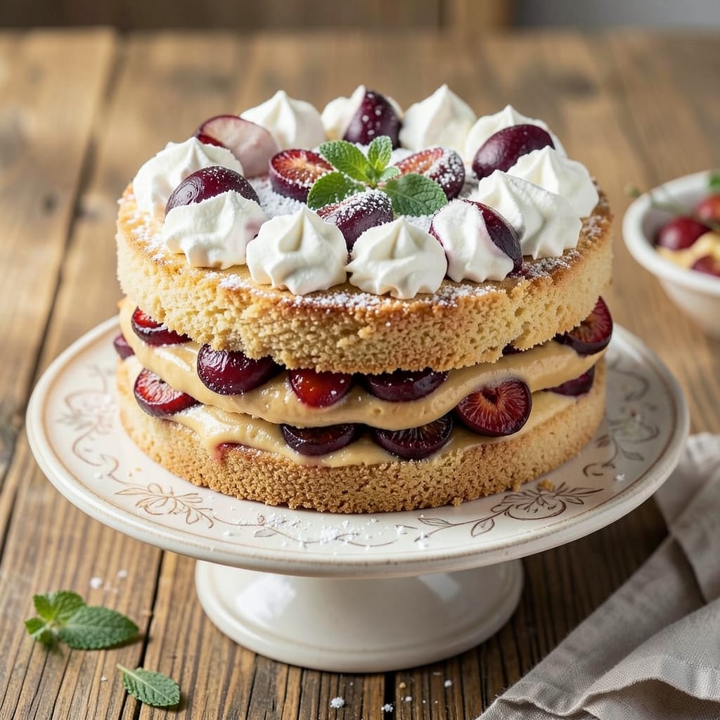 Almond Flour Plum Cake Recipe: Velvety Crumb and Plum Burst in Every Bite