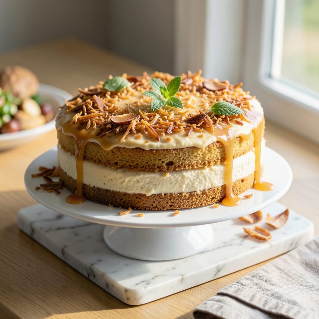 6-Inch Coconut Cake Recipe: Single-Serve Elegance in One Tin