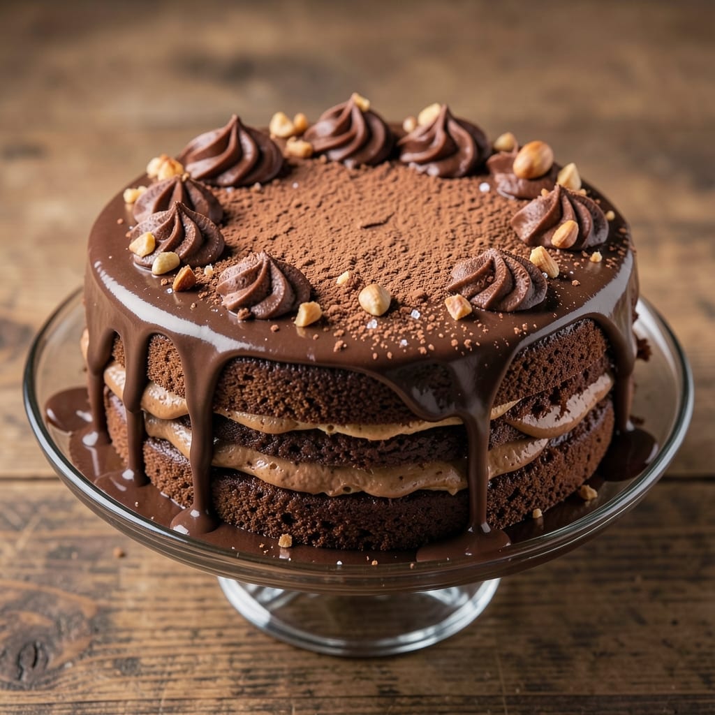 6 Egg Chocolate Cake Recipe: Dense Moistness With Fudgy Crumb