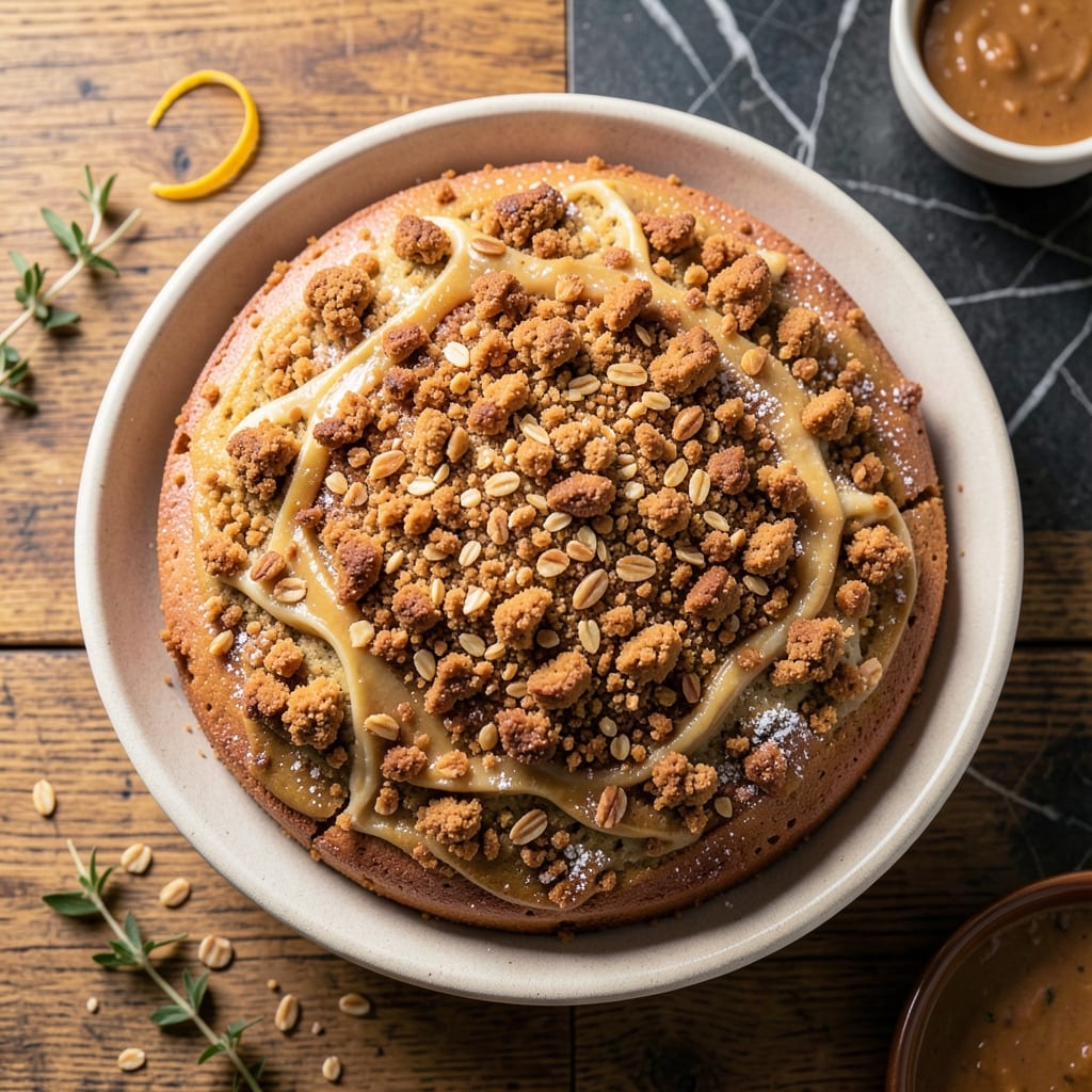 Almond Paste Coffee Cake Recipe: Nutty Vanilla Swirl With Crispy Coffee Edge