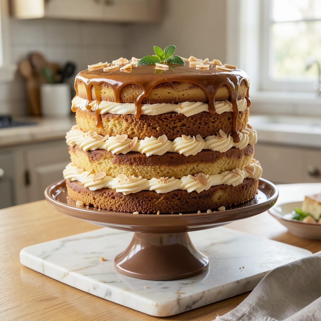 Amaretto Cake Recipe From Scratch: Nutty Liqueur Infusion With Crispy Top