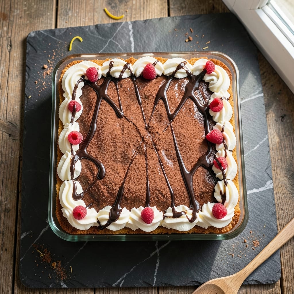 8-Inch Chocolate Cake Recipe Square: Single-Tin Decadence With Crispy Top Magic