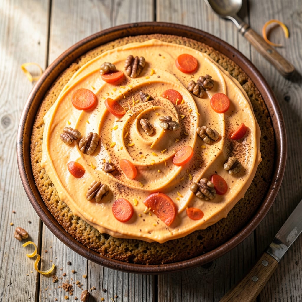 Alden Merrell's Carrot Cake Recipe: Vanilla Bean Swirls and Spice-Kissed Moisture