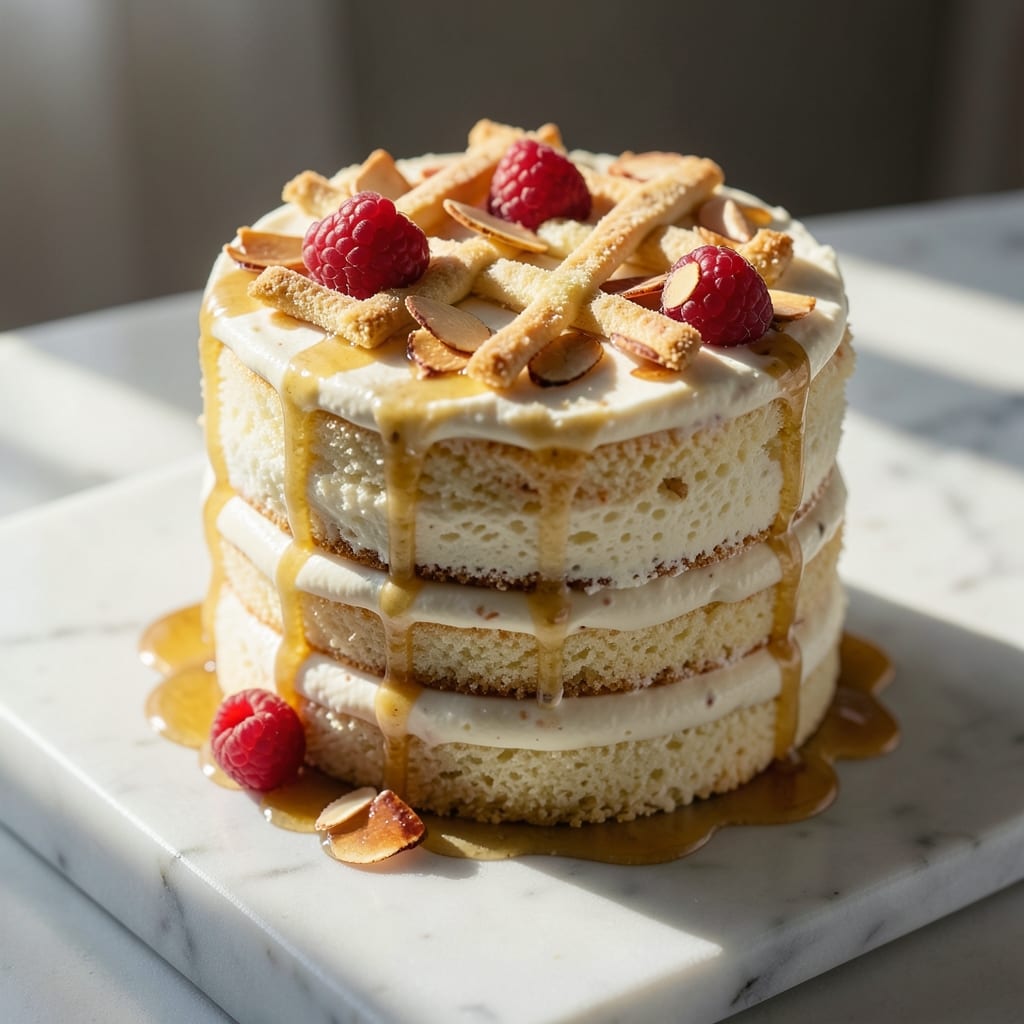Almond Milk Vanilla Cake Recipe: Nutty Moistness with Silky Vanilla Infusion