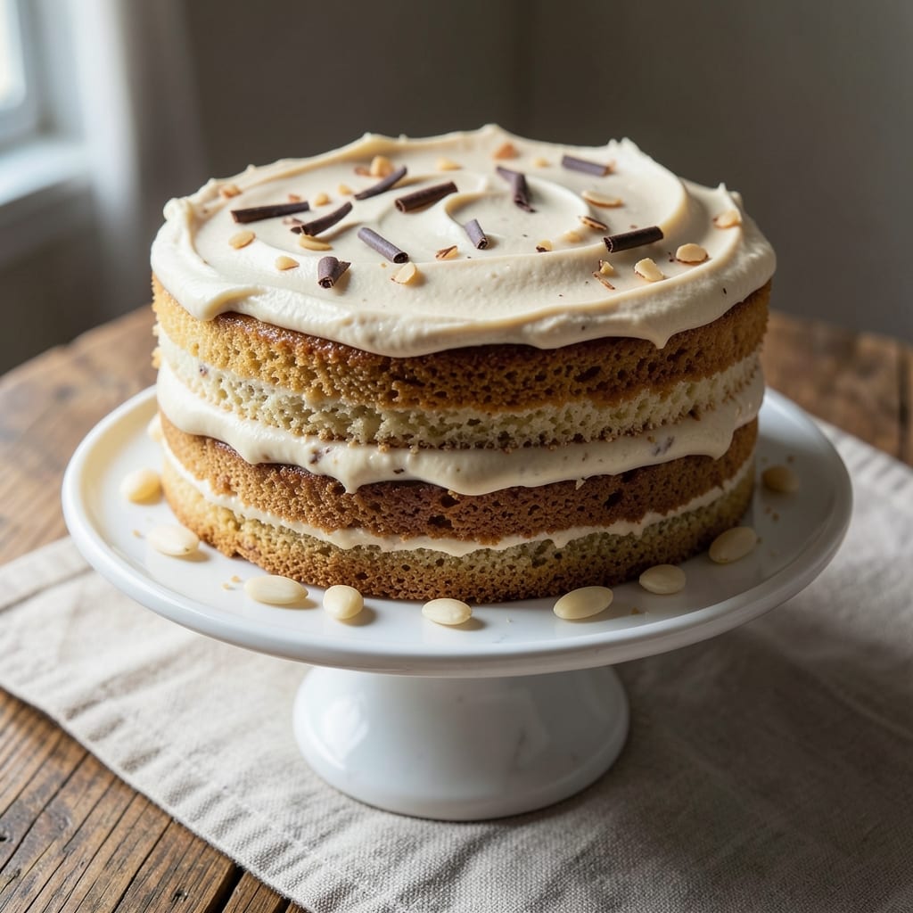 Almond Sponge Cake Recipe UK: Light-as-Air Layers with British Tea-Party Elegance