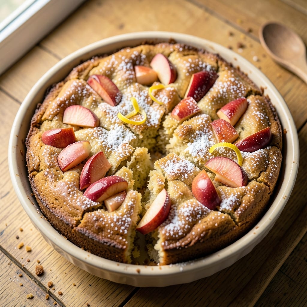 Aldi Apple Cake Recipe: Caramelized Top and Spiced Apple Filling