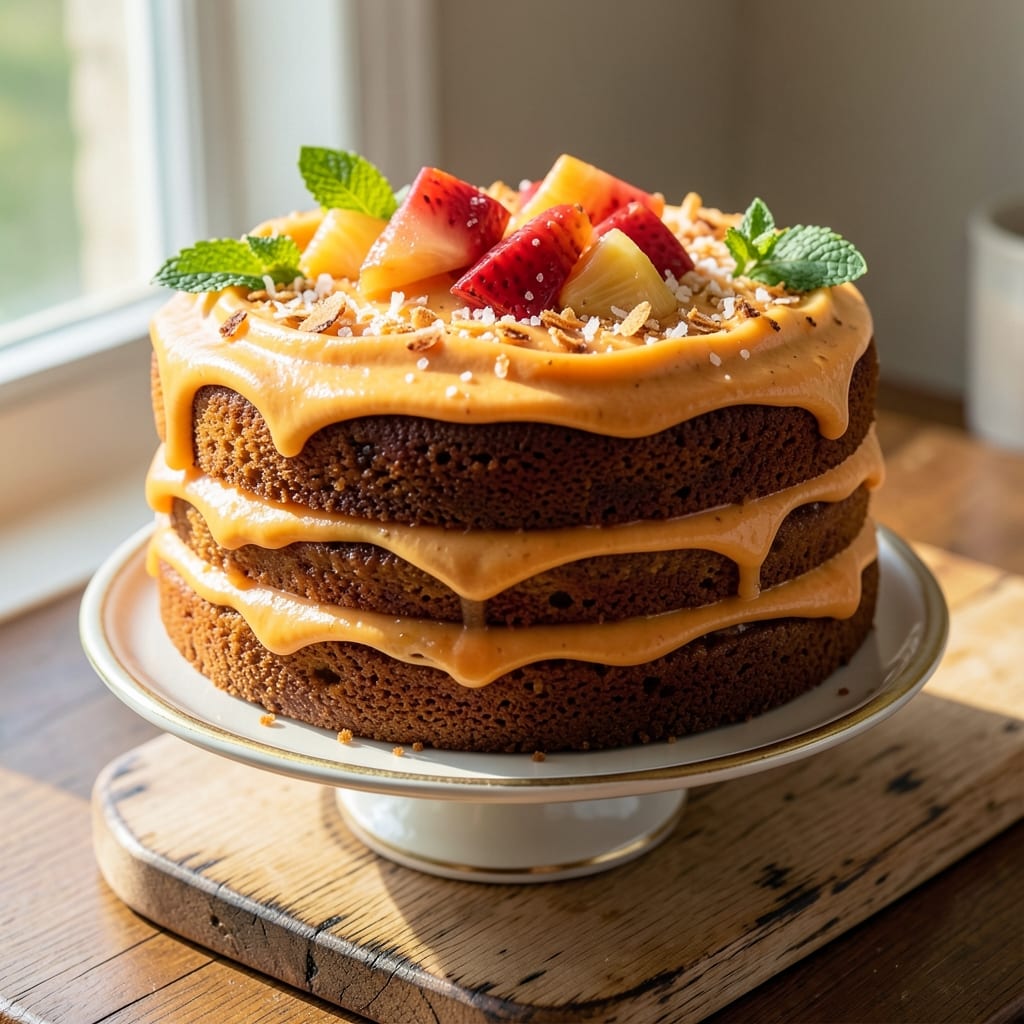 Aloha Carrot Cake Recipe: Pineapple-Coconut Frosting Magic