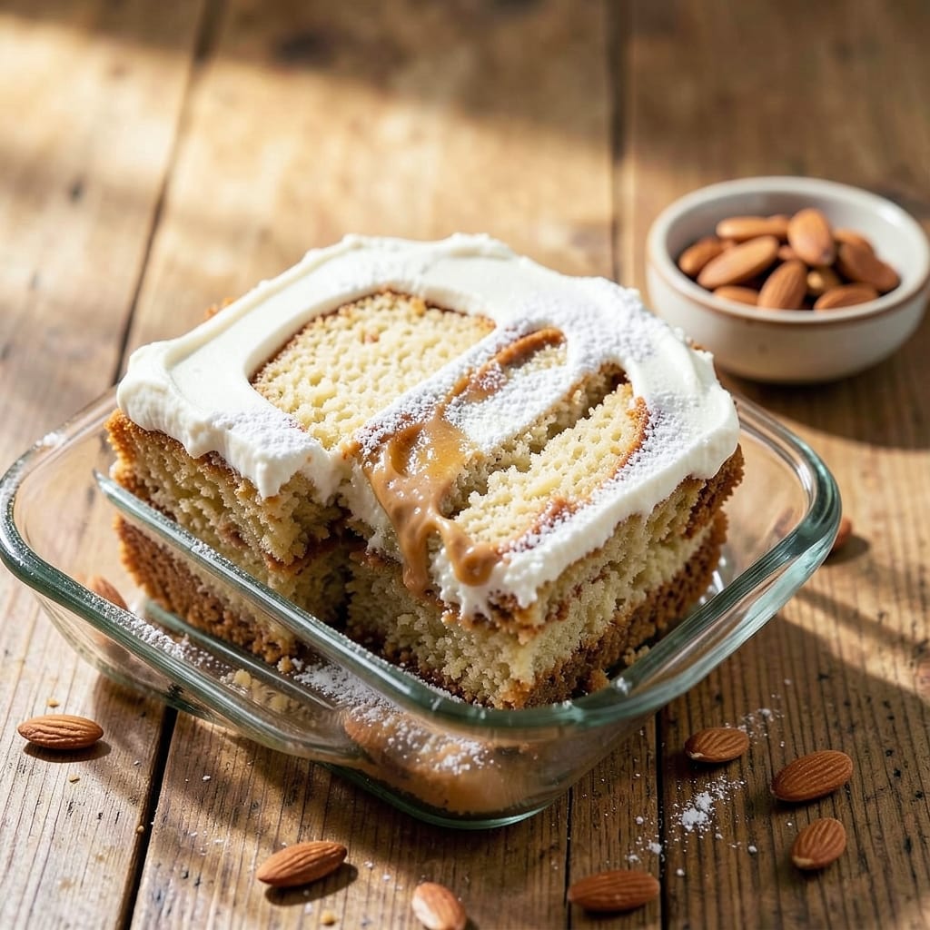 Almond Cake Recipe Using White Cake Mix: No-Bake Nutty Swirl Magic