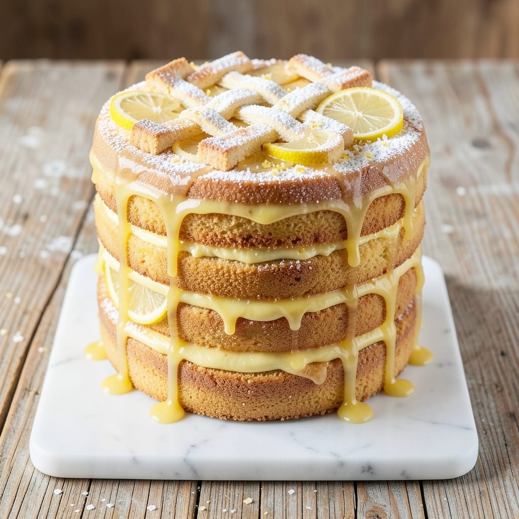 3 Layer Lemon Cake Recipe: Bright Citrus Layers with Cream Cheese Frosting Bliss