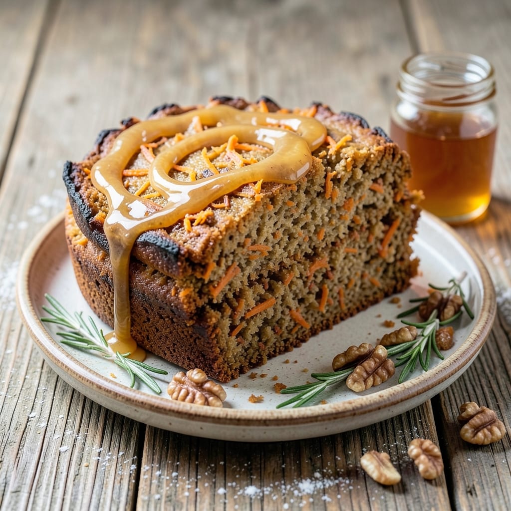 All-Natural Carrot Cake Recipe: Spiced Walnut Streusel Top With No Refined Sugar