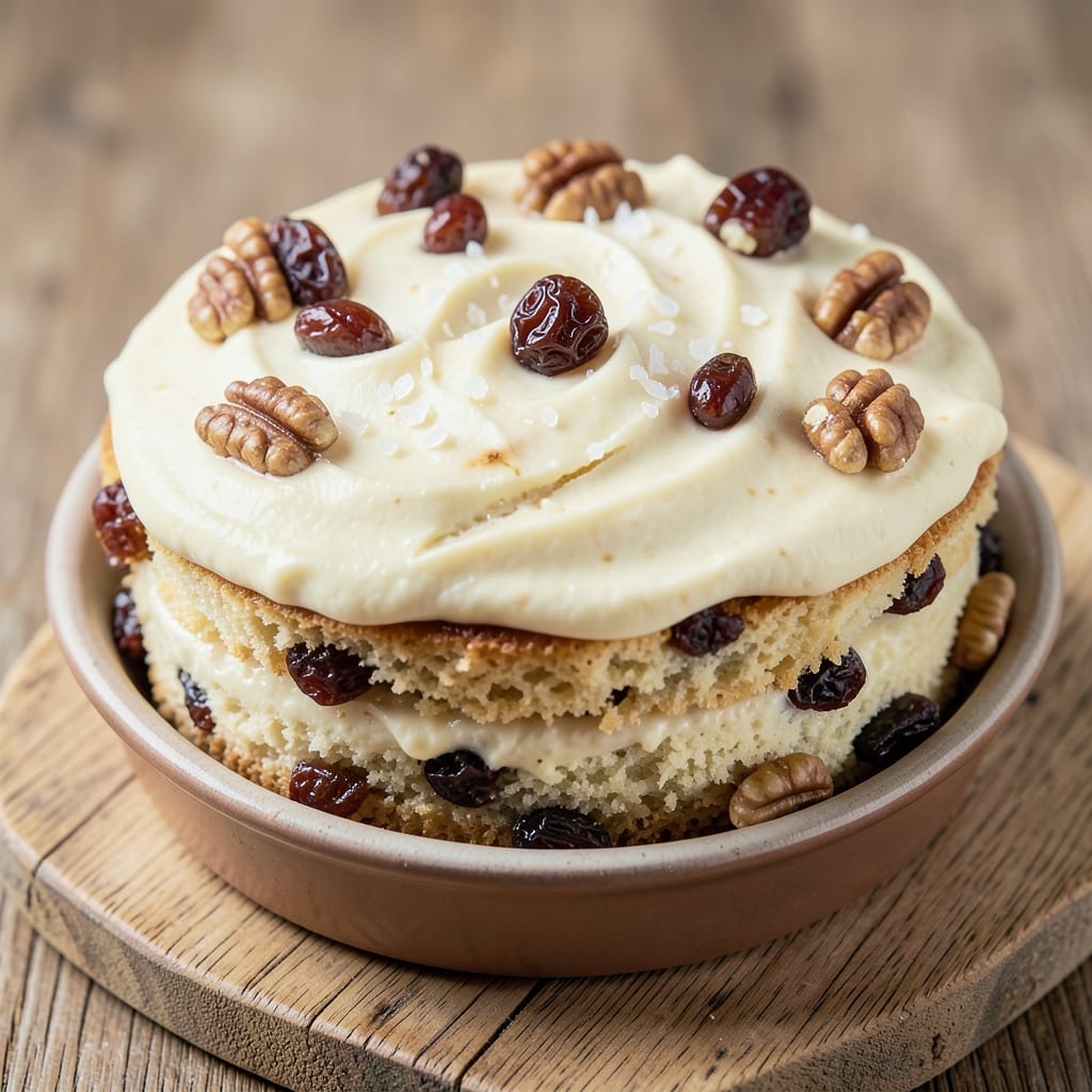 Amazin Raisin Cake Recipe: Boozy Walnut Swirls and Ultra-Moist Layers