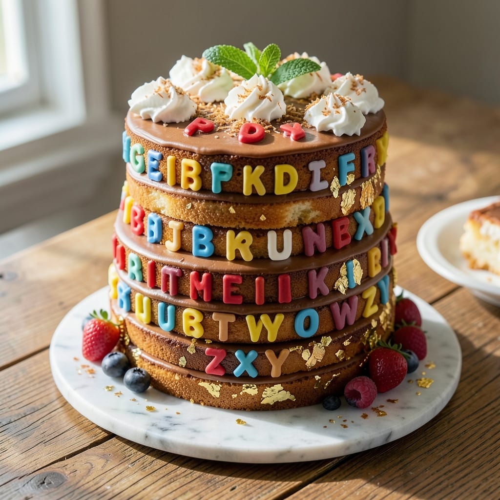 Alphabet Cake Recipe: Edible Letters That Wow Little Chefs
