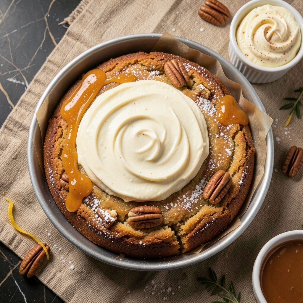 6-Inch Pumpkin Cake Recipe: Single-Serve Spice Cake With Cream Cheese Frosting