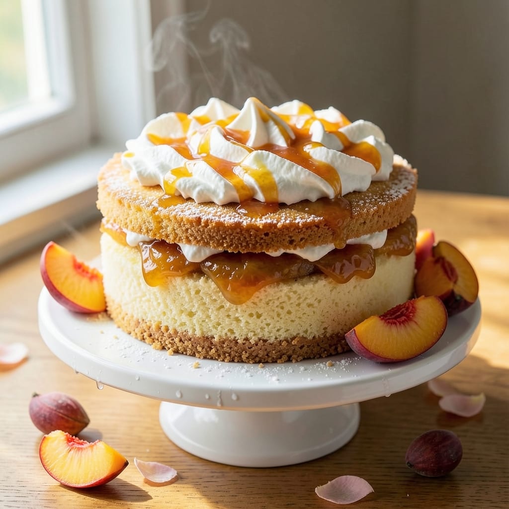Amazing Peach Cake Recipe: Summer Sunshine in Every Slice