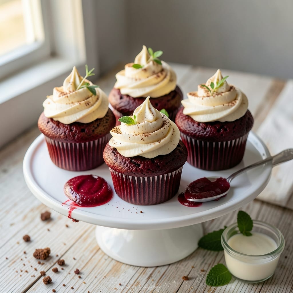 Amazing Red Velvet Cupcakes Recipe: Moist Layers with Bold Cocoa Swirls