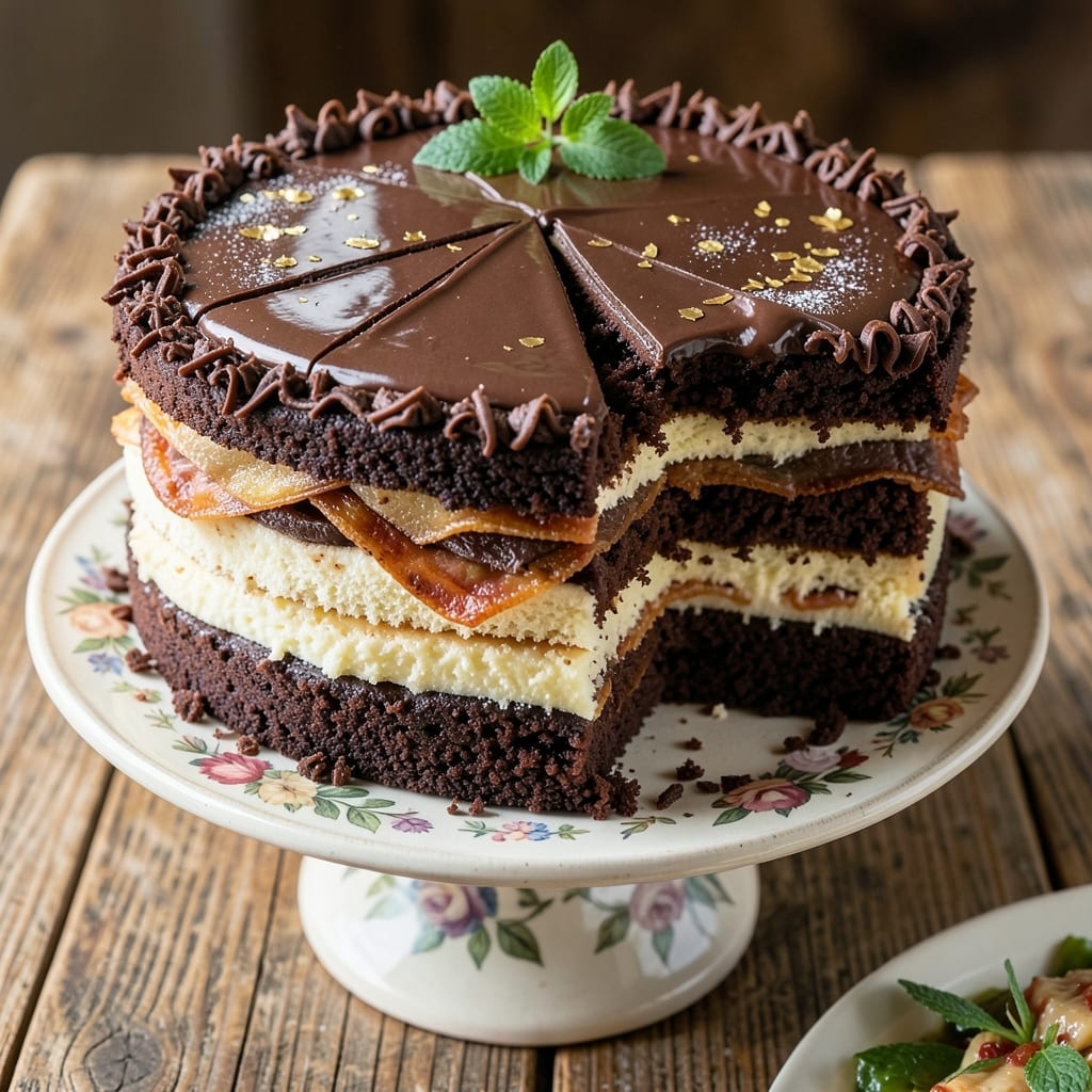 Alligator Cake Recipe: Swamp-Inspired Vanilla Layers with Crunchy Top