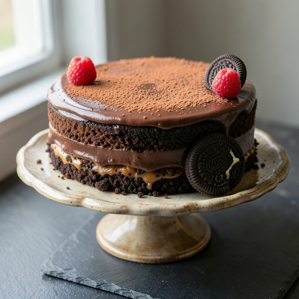 4 Ingredient Oreo Cake Recipe: One-Bowl Fudgy Magic in Minutes