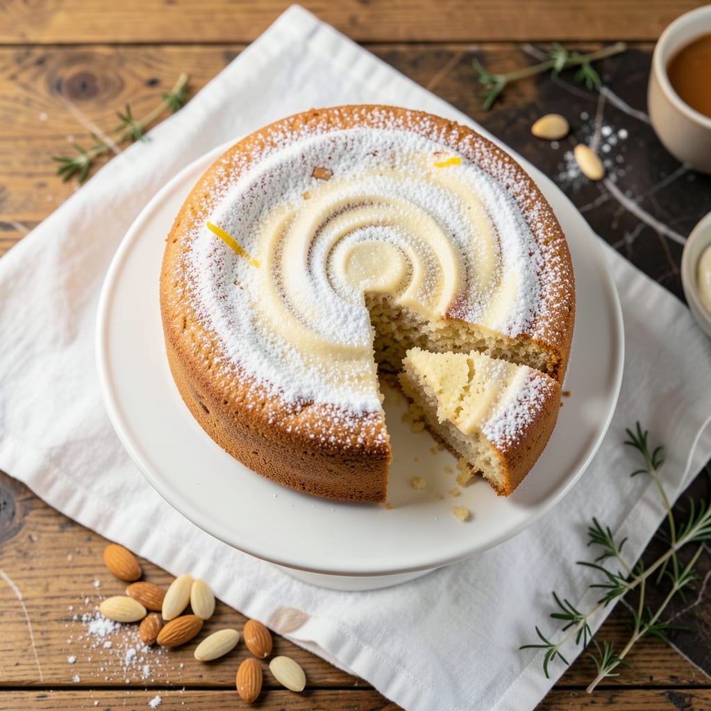 Almond Cake Recipe UK: Buttery Crunch and Vanilla Swirl Magic