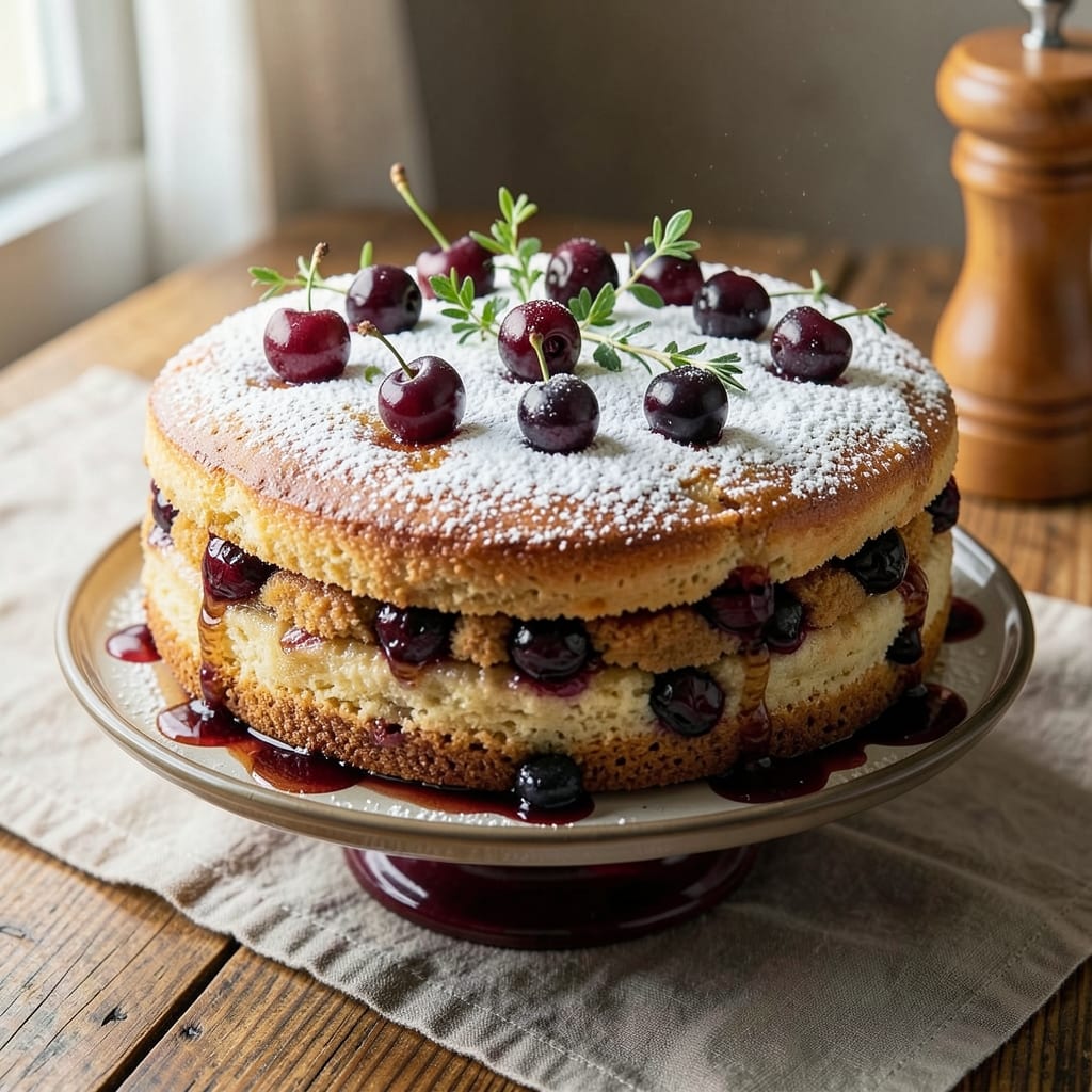 Amarena Cherry Cake Recipe: Tart-Sweet Italian Magic in Layers