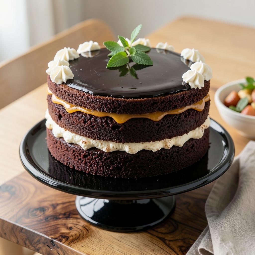 Alvin Zhou's Chocolate Cake Recipe: Velvet Texture With Coffee-Infused Depth