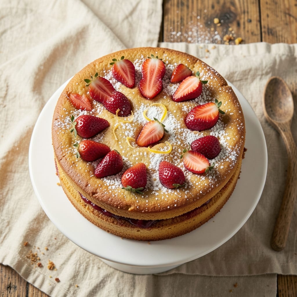 Alison Roman Strawberry Cake Recipe: Vanilla-Infused Layers with Bursting Berries