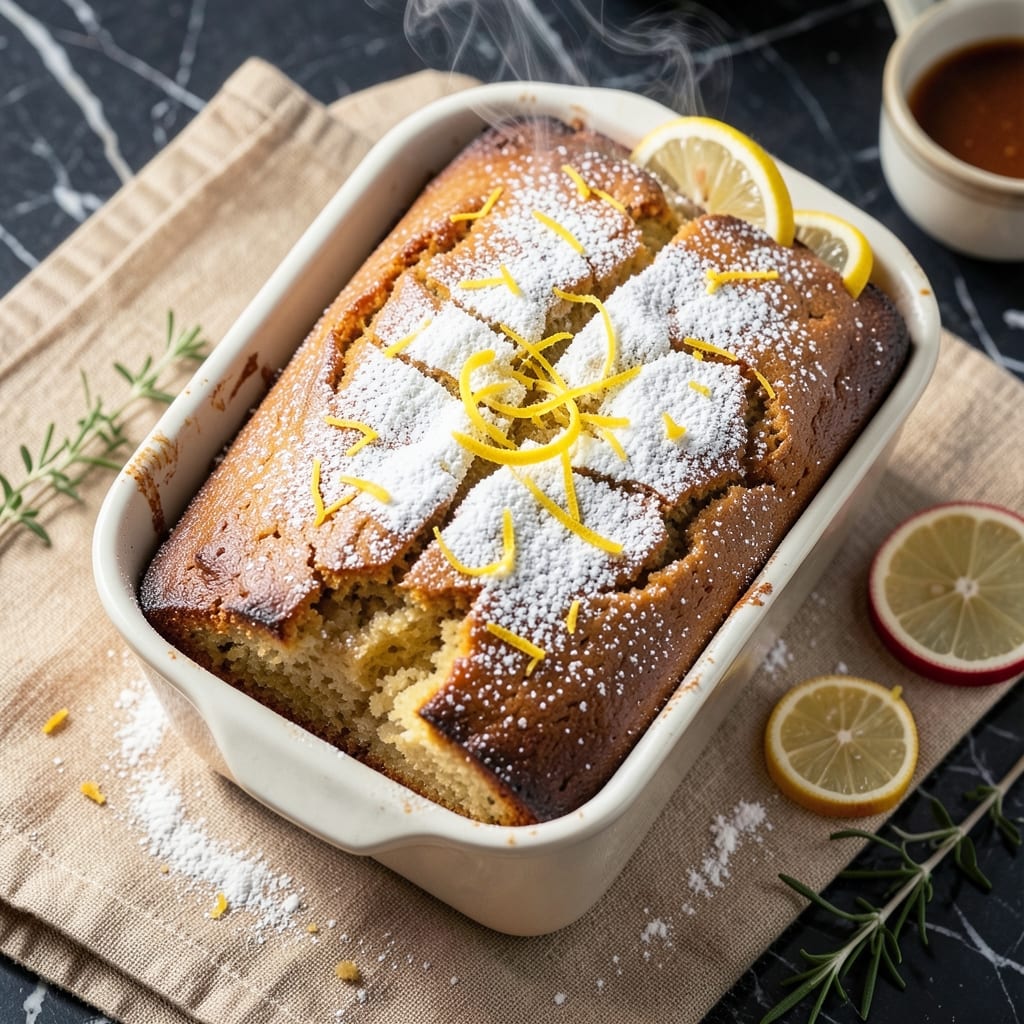 1920 Famous Ritz Carlton Lemon Pound Cake Recipe: Citrus-Infused Classic With Buttery Crust
