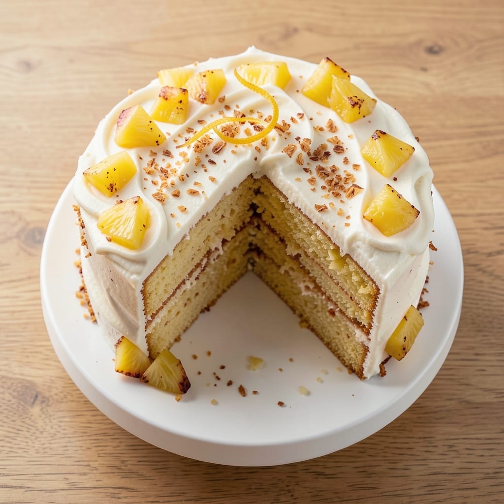 7-Up Cake Recipe With Coconut Pineapple Frosting: Tropical Twist on a Classic Party Dessert