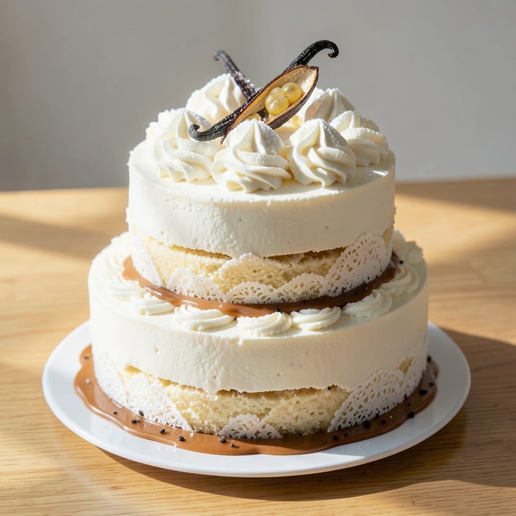 Amazing White Cake Recipe: Vanilla-Infused Layers with Buttery Crisp Crust
