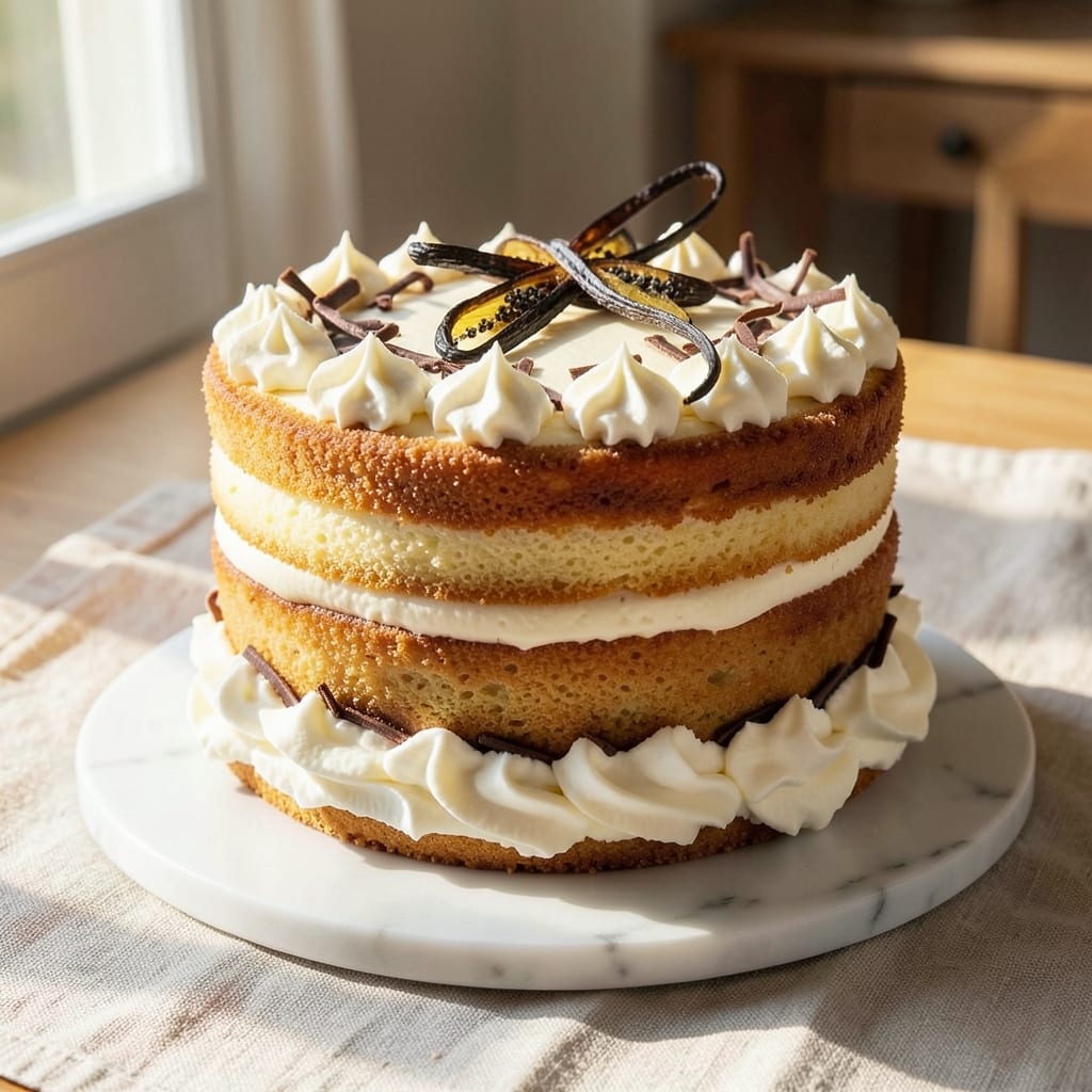 10-Inch 3-Layer Cake Recipe: Precision Stacked Height With Crisp-Top Magic