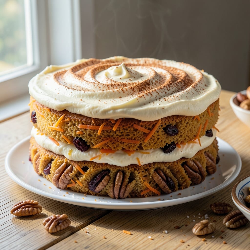 6-Inch Two-Layer Carrot Cake Recipe: Mini Cake Magic With Cream Cheese Frosting